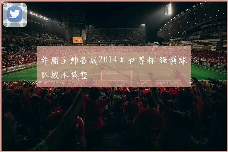 希腊主帅备战2014年世界杯 强调球队战术调整
